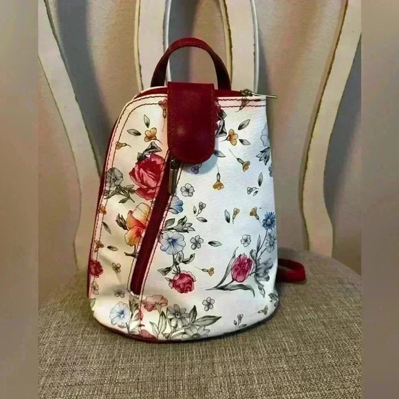 Borse in Pelle Vintage Italian Leather Purse - Picture 2 of 10